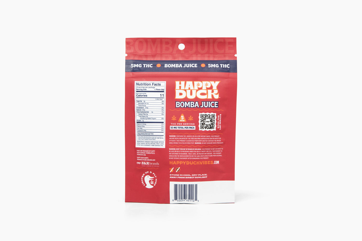 THC Infused Gummies | Bomba | 5 mg | 10 Pack *PREORDER*