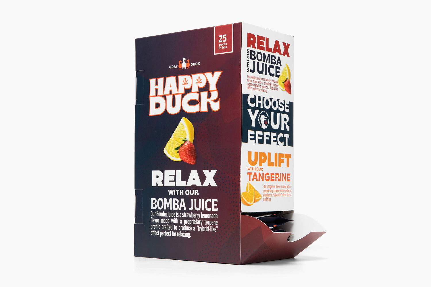 THC Infused Gummies | Bomba | 2.5mg - 4 Pack | 25 Count Box