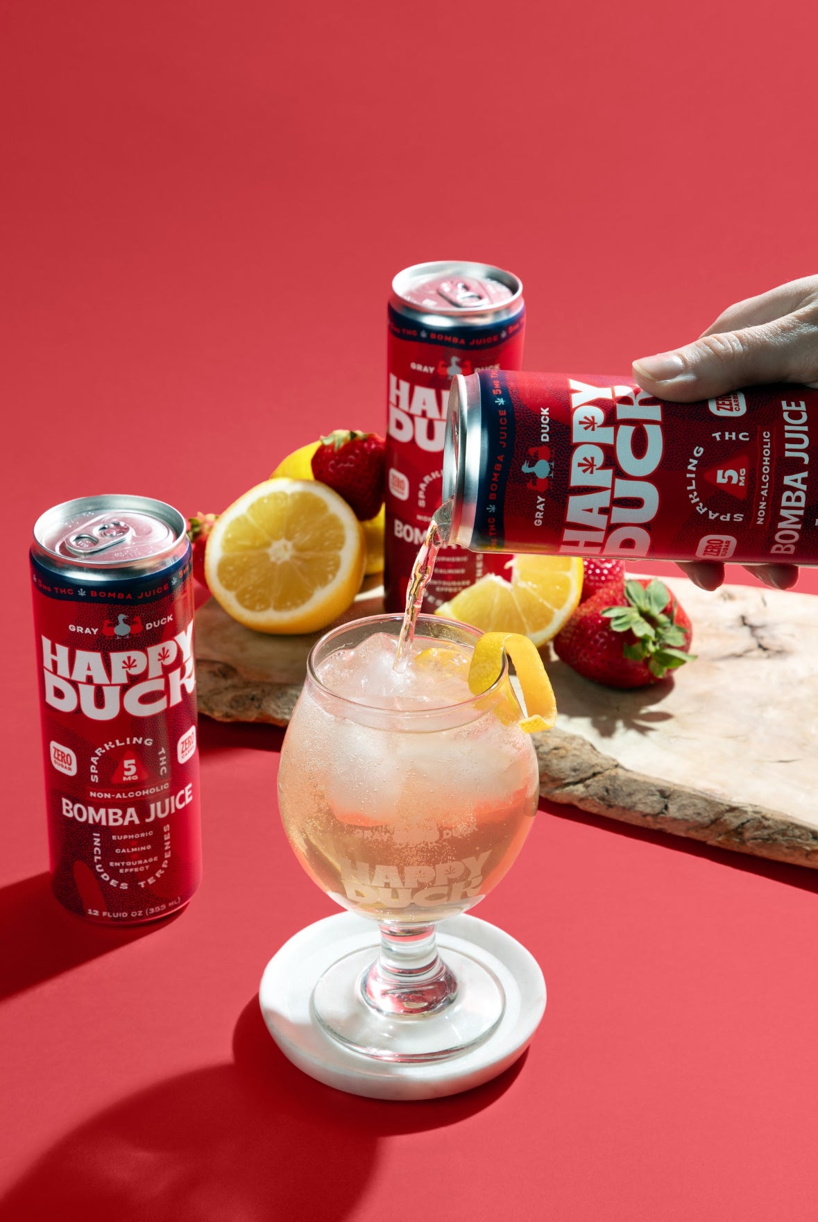 THC Infused Tangerine/Bomba Seltzer | 5mg | Mixed 24 pack