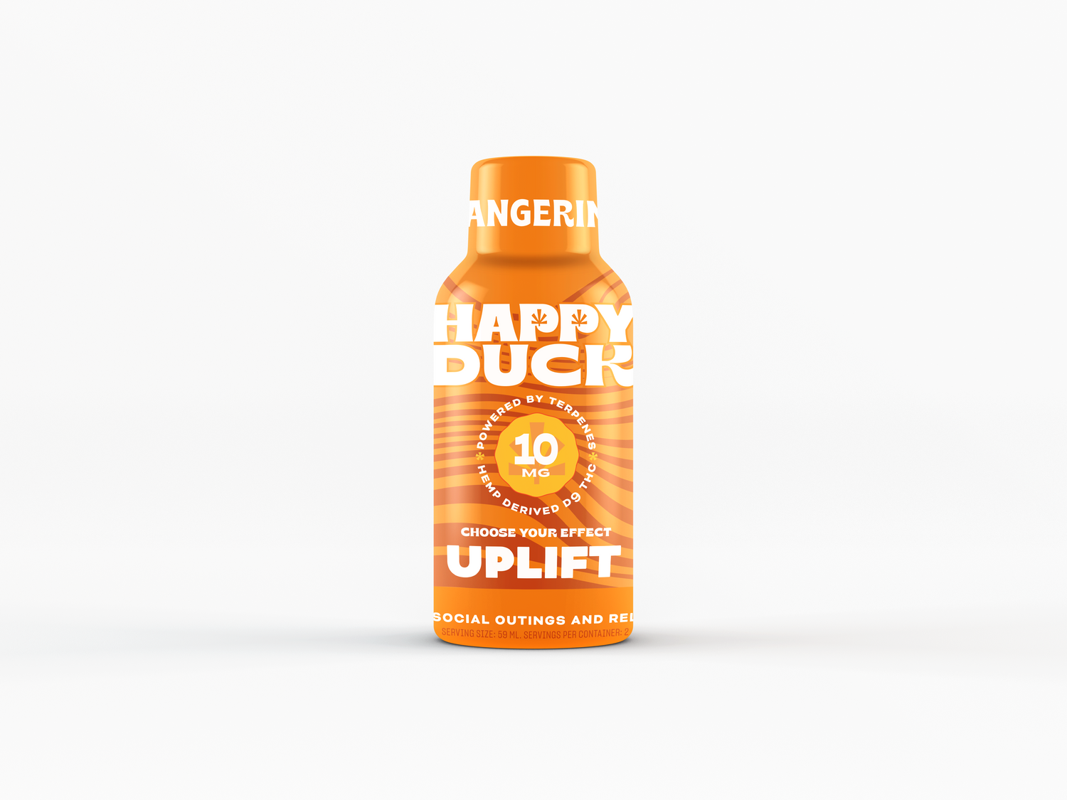 THC Infused Shot | Tangerine | 10mg Shot | 12 Count Box *PREORDER*