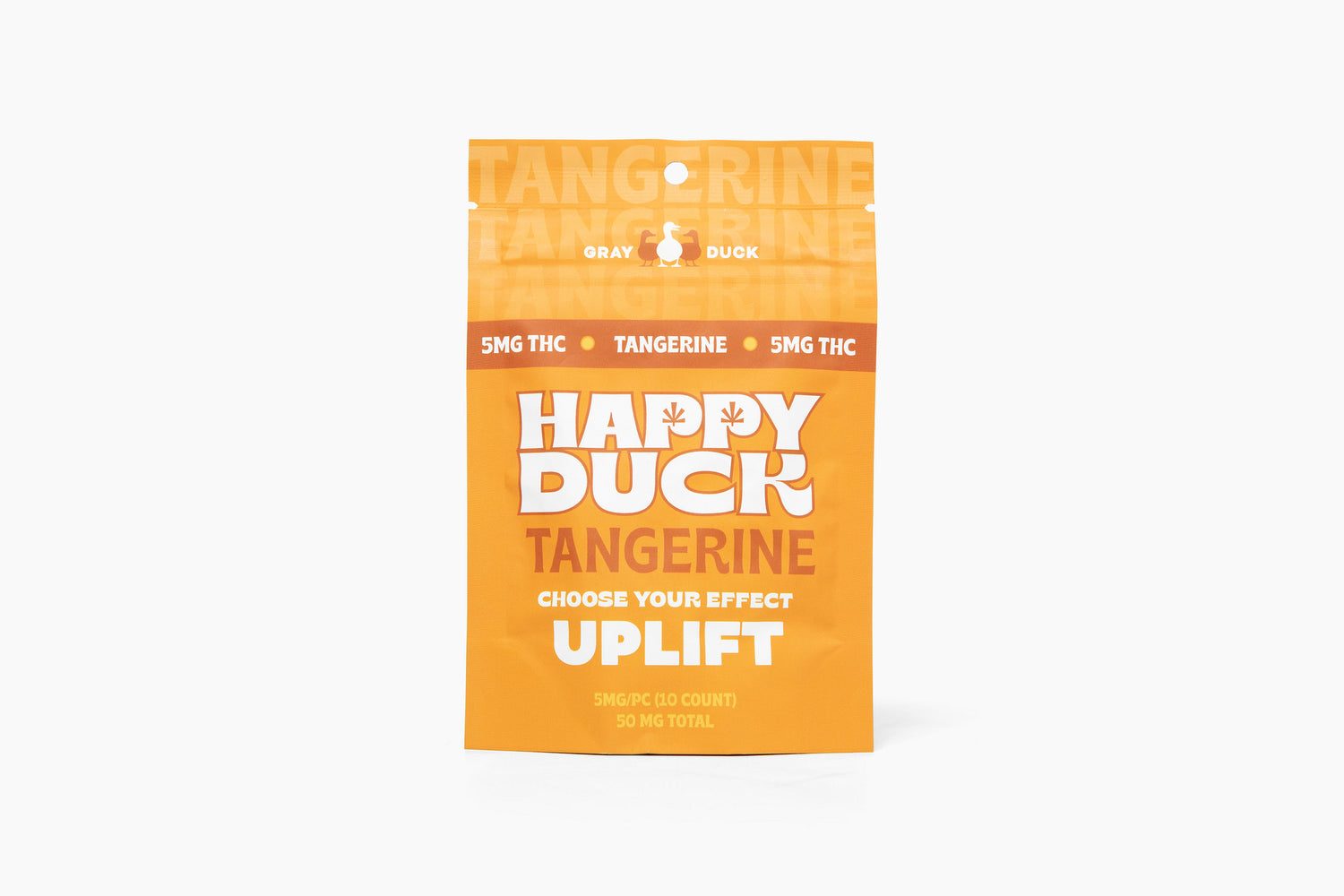 THC Infused Gummies | Tangerine | 5mg | 10 Pack *PREORDER*
