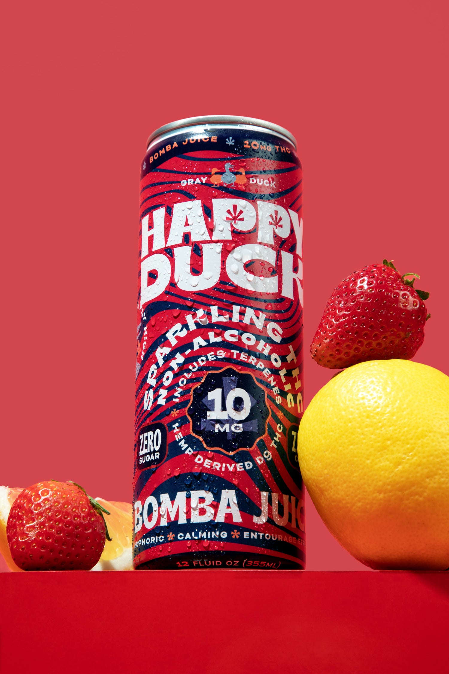 THC Infused Bomba Juice Seltzer | 10mg | 4 pack